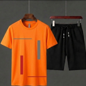 HY Boutique Men's Summer shirt & Shorts Tracksuit Set – Lightweight & Comfortable Casual Wear
